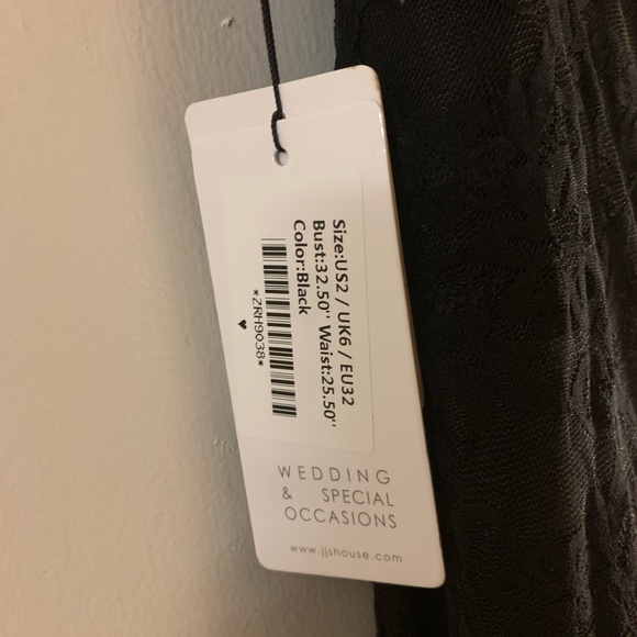 Formal black dress - Picture 1 of 6